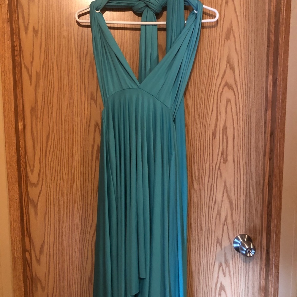 EDay Dress One Size Turquoise - Picture 3 of 9